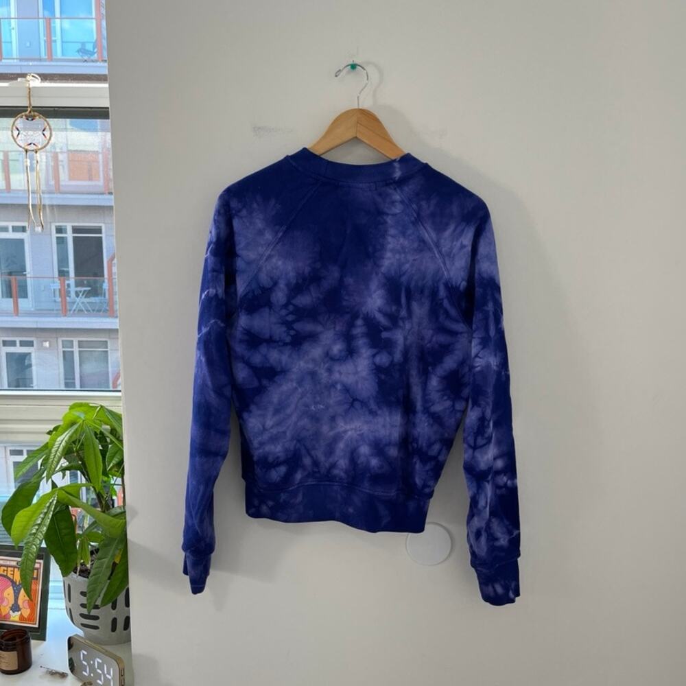 Spiritual Gangster Grateful Purple Tye Dye Sweatshirt Size Small - Picture 5 of 5